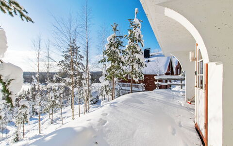 Alppikylä 13B: Træ, Hus, Sne, Sommerhus, Hjem, Vinter, Tag, Fryser, Sidespor, Hældning
