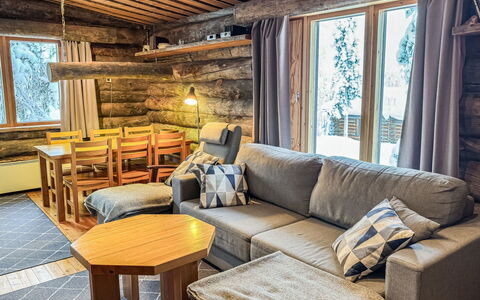 Rukalehto: Træ, Hjem, Sommerhus, Bjælkehytte, Loft, Hårdttræ, Bejdse, Planke, Stue, Tømmer