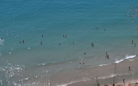 Ventimiglia 633: Vand, Coastal Og Oceaniske Landskabsformer, Strand, Vind Wave, Landskab, Sand, Kyst, Horisont