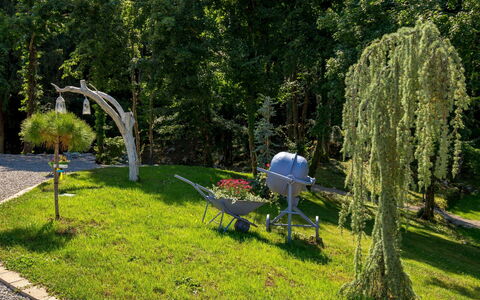 Villa Antonio: Plante, Plantesamfund, Naturlige Landskab, Botanik, Træ, Land Lot, Udendørs Møbler, Græs, Skygge, Biome