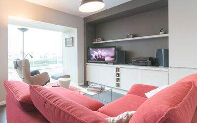 Turquoise Duplex Appartment