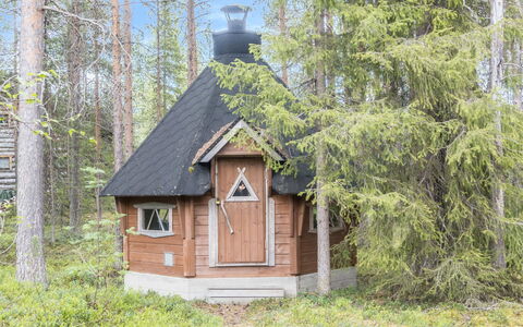 Lauri 4 Iso: Træ, Sne, Vinter, Sommerhus, Fryser, Hjem, Bjælkehytte, Lærk, Sidespor