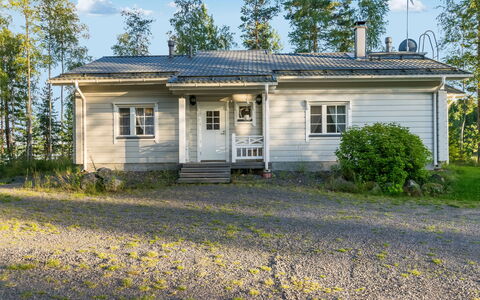 Haapaniemi: Træ, Vinter, Sne, Hjem, Sommerhus, Fryser, Sidespor, Bjælkehytte, Is