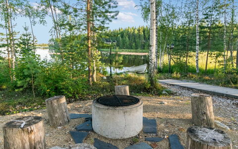 Haapaniemi: Træ, Vinter, Sne, Hjem, Sommerhus, Fryser, Sidespor, Bjælkehytte, Is