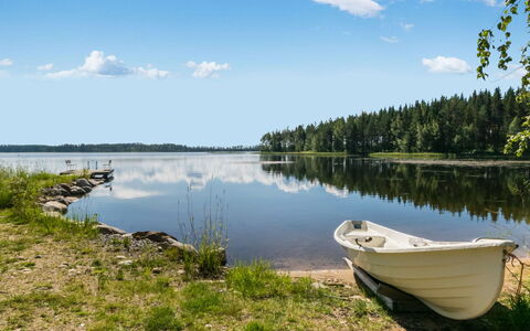 Haapaniemi: Træ, Vinter, Sne, Hjem, Sommerhus, Fryser, Sidespor, Bjælkehytte, Is