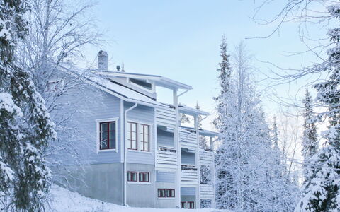 Pulkka 1: Sommerhus, Hus, Hjem, Garden Bygninger, Sidespor, Bjælkehytte, Stuehus, Estate, Skur, Gård