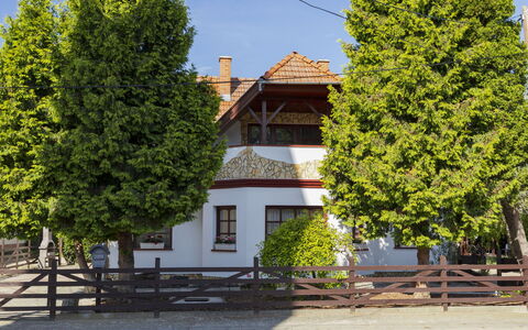Tamas: Træ, Hus, Hjem, Skygge, Landscaping, Evergreen, Lærk