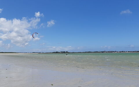 Les Lagons du Lividic: Vand, Himmel, Sky, Strand, Horisont
