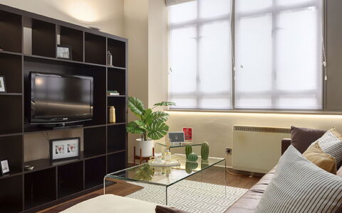 Lawrence House: Møbel, Plante, Cabinetry, Ejendom, Bygning, Vindue, Stueplante, Komfort, Couch, Indretning