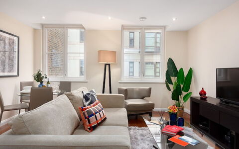 Chancery Lane, Central London: Billedramme, Couch, Plante, Møbel, Ejendom, Vindue, Hvid, Stueplante, Komfort, Bord