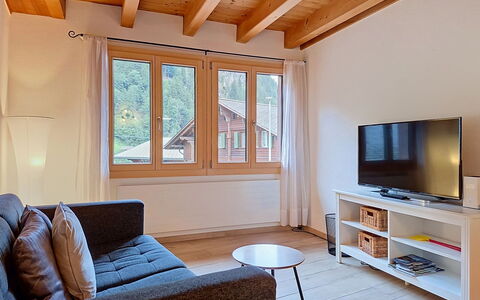 Schwendi 3: Indretning, Møbel, Gulvbelægning, Træ, Etage, Couch, Værelse, Loft, Trægulve, Stue