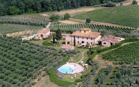 Sole Del Chianti: Ejendom, Bygning, Plante, Økoregion, Naturlige Landskab, Natur, Land Lot, Træ, Arkitektur, Urban Design