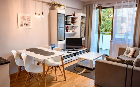 Zielony Zdrój: Couch, Bord, Møbel, Billedramme, Træ, Indretning, Stue, Gulvbelægning, Etage, Studio Couch
