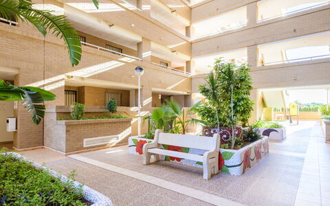 Jardines del Mar Ii - Marina D'Or: Plante, Ejendom, Indretning, Urban Design, Udendørs Møbler, Ejendom, Bygning, Stueplante, Facade, Bænk