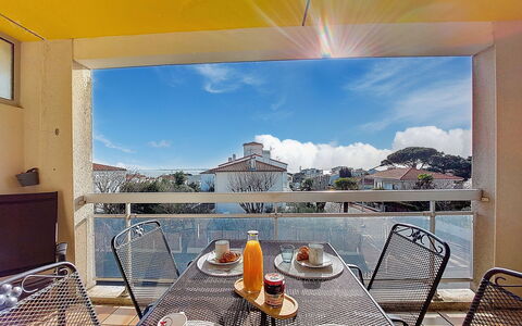 Le Garden: Lejlighed, Altan, Hotel