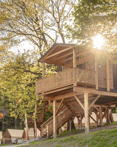 Premium Baumhaus mit 1 Schlafzimmer 100.6