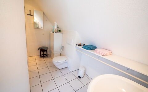 Mia: Bygning, Indretning, Sanitærarmatur, Væg, Gulvbelægning, Vvs, Loft, Træ, Badeværelse