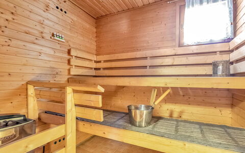 Ruokovirran Mökki: Træ, Bank, Hus, Sommerhus, Sø, Dam, Skov, Bjælkehytte