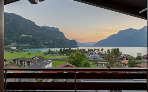 Brienz Sunset: Bjergrige Landskabsformer, Bjerg, Bakke, Bjergkæde, Hill Station, Dal, Altan, Kam, Alps