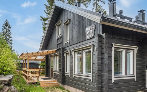 Vuokatin Atso: Træ, Sidespor, Dør, Sommerhus, Maling, Gård, Skydevindue, Garden Bygninger, Backyard, Planke
