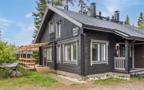 Vuokatin Atso: Træ, Sidespor, Dør, Sommerhus, Maling, Gård, Skydevindue, Garden Bygninger, Backyard, Planke