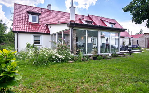 Country House Premium: Himmel, Plante, Sky, Bygning, Vindue, Blomst, Træ, Hus, Veranda, Land Lot