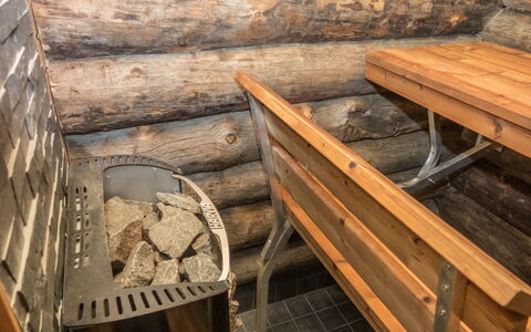 Salmikangas F1: Træ, Hårdttræ, Bejdse, Planke, Naturmateriale, Tømmer, Bjælkehytte, Dæk