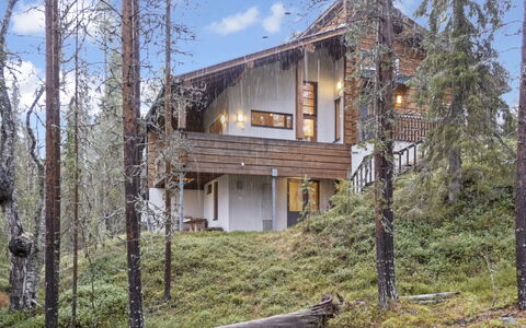 Sallan Lumous B: Sommerhus, Hus, Hjem, Garden Bygninger, Sidespor, Bjælkehytte, Stuehus, Estate, Skur, Gård