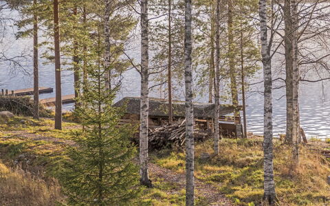 Leinola: Træ, Sommerhus, Hjem, Bjælkehytte, Tømmer, Sidespor, Hårdttræ, Naturmateriale, Garden Bygninger, Hytte