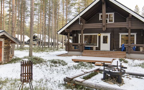 Kirnutie 3: Træ, Hus, Sommerhus, Hjem, Tag, Sidespor, Bjælkehytte, Vinter, Fryser, Sne