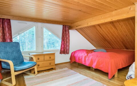 Isokurunpuisto a 2: Træ, Sommerhus, Bjælkehytte, Skov, Skur, Garden Bygninger, Lærk, Woodland, Bejdse
