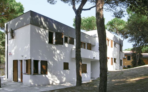 Rosolina Mare 623: Himmel, Bygning, Vindue, Træ, Plante, Hus, Land Lot, Sommerhus, Træ, Sidespor