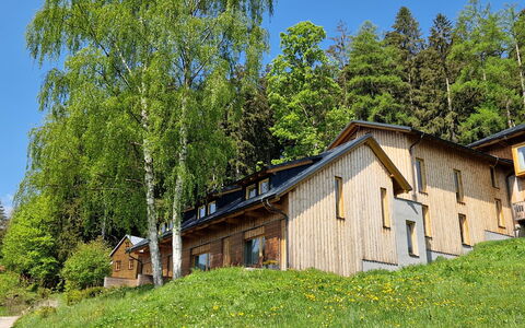 Pec Pod Snezkou 349: Plante, Bygning, Himmel, Træ, Naturlige Landskab, Vindue, Land Lot, Hus, Græs, Landdistrikt