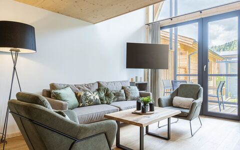 Feriebolig:&nbsp;Penthouse # 2B mit Sauna&Außenbadewanne 180.2