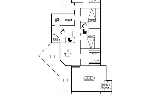 Adelbrand - 400M from the Sea: Hus, Hjem, Tag, Sommerhus, Busk, Sidespor, Dør, Have, Stuehus