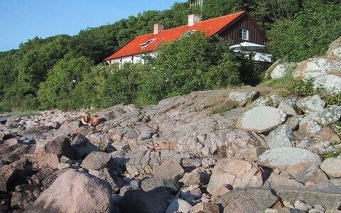Asgot - 15M from the Sea: Blå, Sommerhus, Hus, Hjem, Stuehus, Estate, Sidespor
