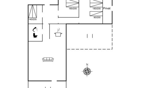 Windelgard - 1Km from the Sea: Sommerhus, Have, Sidespor, Garden Bygninger, Skygge, Gård, Backyard, Lawn, Stuehus, Landscaping