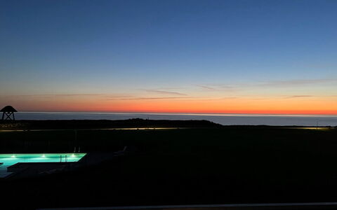 Birgitta - 150M from the Sea: Himmel, Blå, Horisont, Skumring, Afterglow, Solnedgang, Aften, Solopgang, Red Sky At Morning, Orange