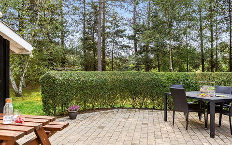 Troen - 3.8Km from the Sea: Busk, Have, Skygge, Hæk, Lawn, Udendørs Møbler, Landscaping, Udendørs Bord, Gård, Backyard
