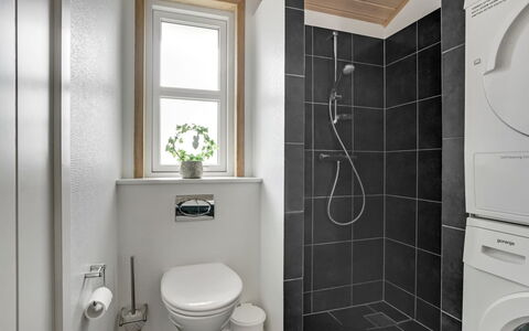 Haghbarth - 2.3Km from the Sea: Væg, Toiletbræt, Sanitærarmatur, Badeværelse, Gulvbelægning, Toilet, Etage, Indretning, Håndvask, Vvs