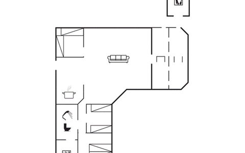 Runulf - 2.9Km from the Sea: Sommerhus, Have, Sidespor, Garden Bygninger, Skygge, Gård, Backyard, Lawn, Stuehus, Landscaping