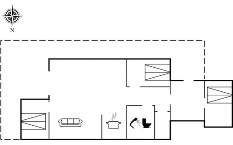 Anund - 1.4Km from the Sea: Hus, Tag, Hjem, Sommerhus, Estate, Stuehus, Villa, Veranda, Sidespor