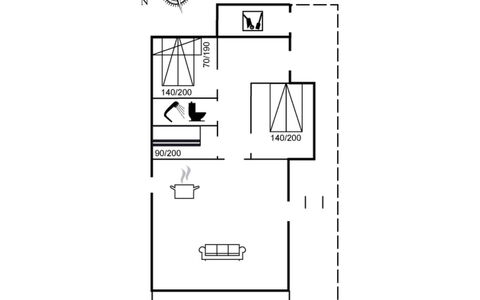 Wyanet - 2.3Km from the Sea: Hvid, Hældning