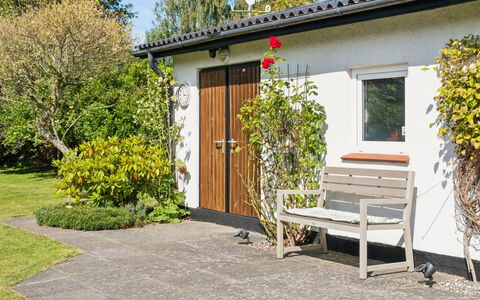 Merit - 800M from the Sea: Busk, Have, Bunddække, Blomsterkrukke, Landscaping, Sommerhus, Gård, Backyard, Stueplante