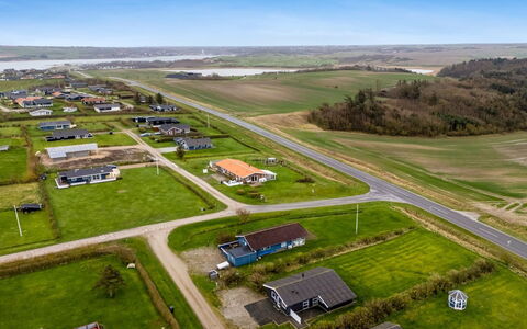 Tanea - 700M to the Fjord: Fugleperspektiv, Luftfotografering, Almindeligt, Landskab, Boligområde, Land Lot, Økoregion, Landdistrikt, Mark, Forstad