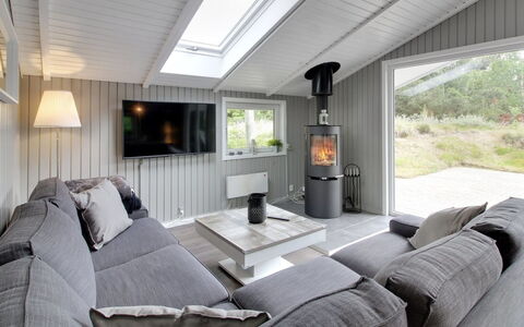 Cajsa - 1.5Km from the Sea: Tag, Hus, Hjem, Sommerhus, Dør, Sidespor, Dæk, Veranda, Planke, Hårdttræ