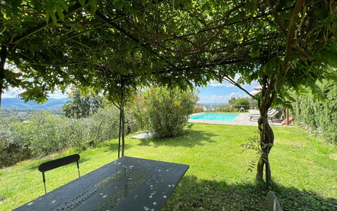 Villa Patrizia: Plante, Vand, Naturlige Landskab, Skygge, Udendørs Møbler, Land Lot, Træ, Fritid, Offentlige Rum, Græs