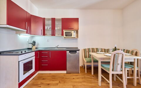 Rokytnice Nad Jizerou 556: Møbel, Indretning, Gulvbelægning, Træ, Etage, Værelse, Køkken, Loft, Større Bandage, Cabinetry