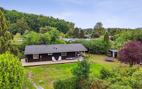 Donco - 600M from the Sea: Vegetationen, Busk, Forår, Sommerhus, Have, Skygge, Backyard, Gård, Stol