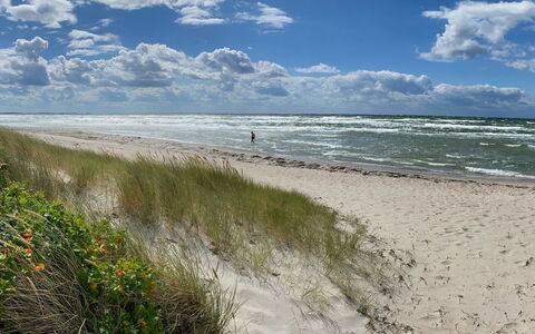 Wiger - 150M from the Sea: Himmel, Blå, Krop Af Vand, Naturligt Miljø, Sky, Strand, Kyst, Horisont, Sommer